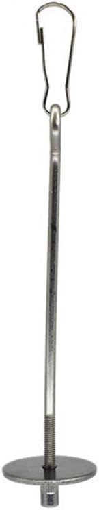 Bird Food Holder Stainless Steel Parrot Fruit Vegetable Stick Holder Foraging Toy Bird Treat Skewer Stick