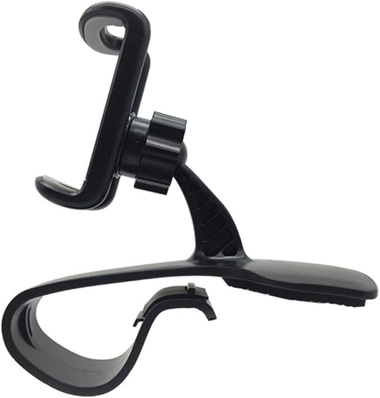 360Degree Car Phone Holder Snap Type Rotation Mobile Phone Bracket for Dashboard Easy Installation Compatible with All Smartphones
