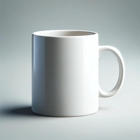 Premium Blank Sublimation Ceramic Mug White Mug for DIY Designs Heat Transfer Coffee Tea Drinking Mugs (11oz, 12 Pack)