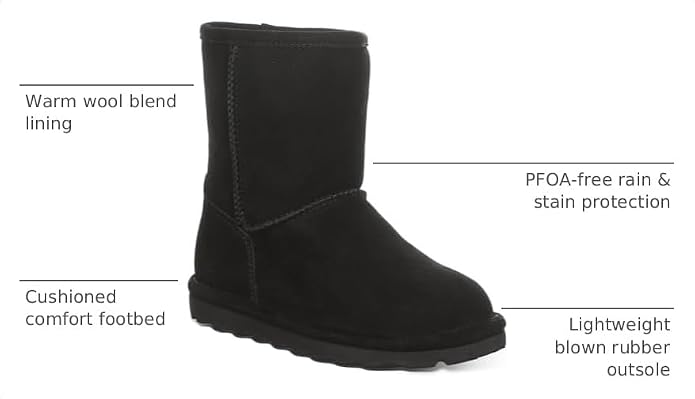 Youth Multiple Colors | Youth's Boot Classic Suede | Youth's Slip On Boot | Comfortable Winter Boot