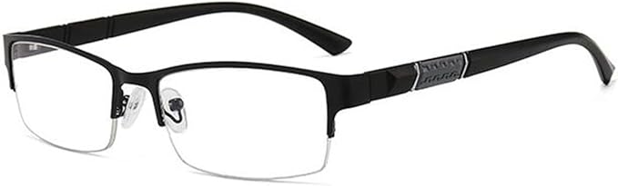 Multifocal Progressive Men's Rectangle Metal Anti UV Transition Photochromic Varifocal Reading Glass