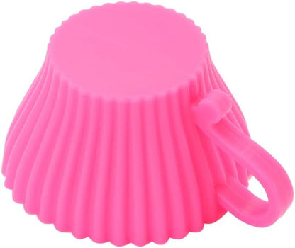 Silicone Muffin Cups - Silicone Baking Cups - Silicone Baking Cups Muffin - Silicone Muffin Liners - Silicone Cupcake Molds - Nonstick Silicone Cup Pan - Mini Muffin Silicone Molds 6  Packs