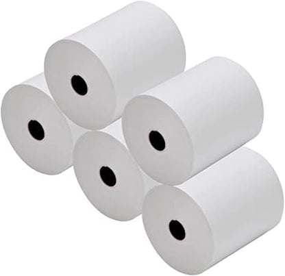 Thermal Receipt Printer Paper Rolls 3 18 80mm 3.125 x 230' - 5 Rolls