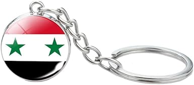Asian Countries Keyrings Stylish Pendant Keychain Unique Ethnic Key Rings Ornament Accessory for Men Women
