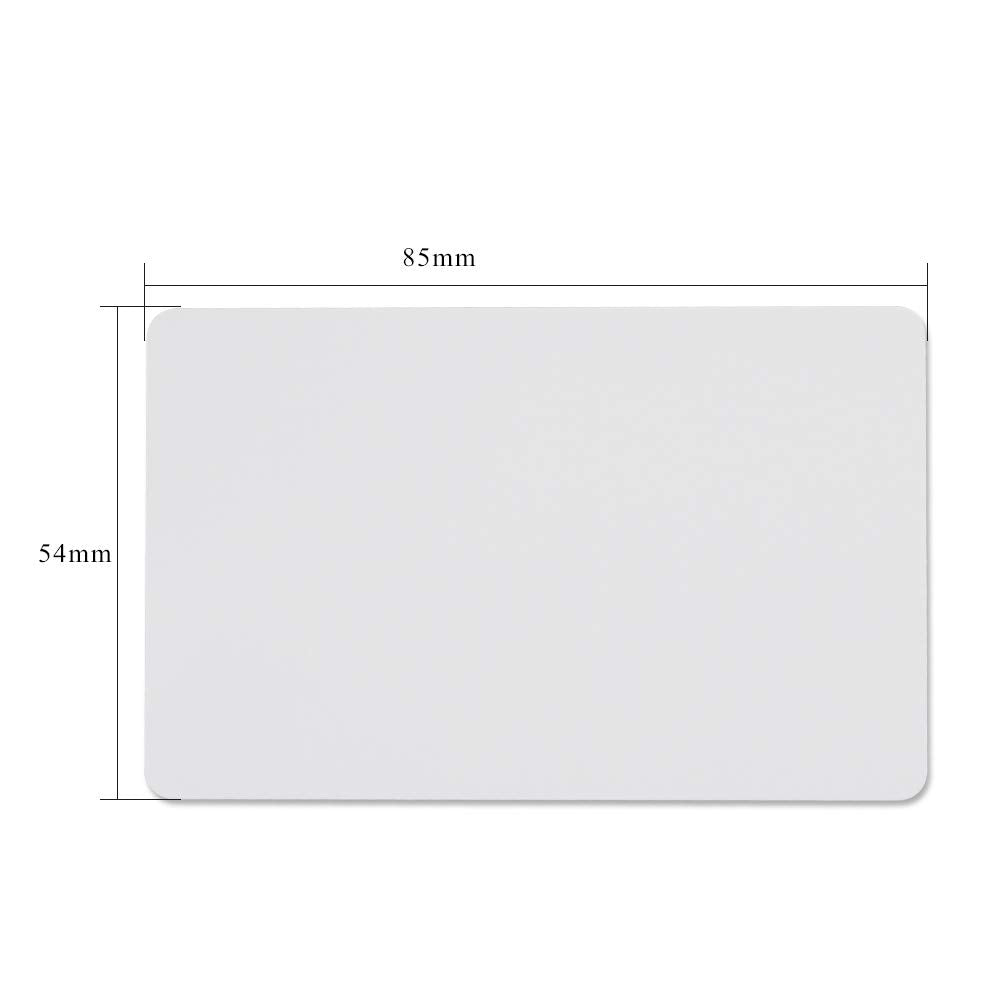 Lexi 100pcs Mi-Fare 1K S50 RFID Card, Rewritable UID Smart Card, Premium 13.56MHz PVC Blank Card for Door Access Control, Block 0 Sector