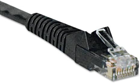 Tripp Lite Cat6 Gigabit Snagless Molded Patch Cable (RJ45 M/M) - Black, 25-ft.(N201-025-BK)