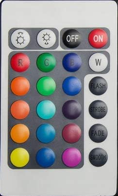 Remote Control for LED Light Sign Turn On Off Fast Slow Motion Change 16 Colors