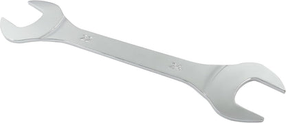 Hordion 22mm x 24mm Open End Wrench, Super Thin Metric Chrome Plated Steel Wrench for General Repairs Household Maintenance