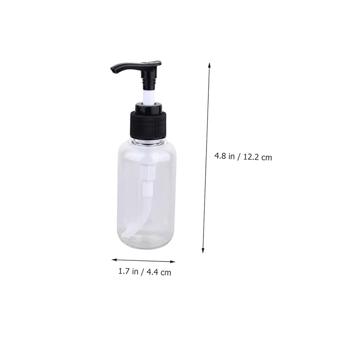 Pet Shower Gel Bottle Refillable Press Pump Lotion Dispenser Subpackaging Bottle