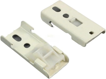 10 Pieces Curtain Track Bracket Curtain Track Brace 20x44mm