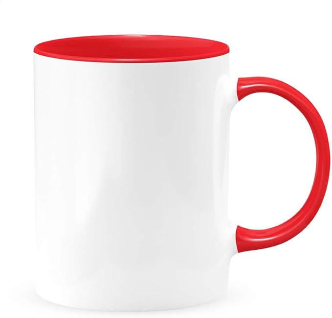 Mothers Day Wrap 012 Coffee Mug White with Colored Inside and Handle