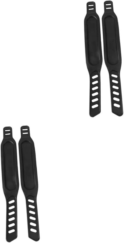 INOOMP 4 Pcs Bicycle Pedal Strap Portable Exercise Bike Excersise Bike Exercise Bike Exercise Bike Pedal Straps