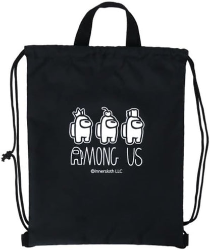 Among Us Drawstring Backpack Gym Sackpack Travel Bag Multi Purpose Bag (B)