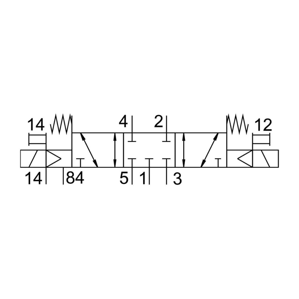 FESTO 573485 VUVG-B14-P53C-ZT-F-1T1L SOLENOID VALVE - SUPPLIED IN PACK OF 1