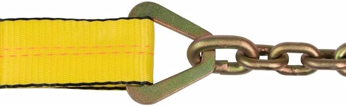 Mytee Products (4 Pack 2 in. x 30 ft. Ratchet Strap with Chain Anchor WLL3,400 lbs
