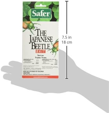 Safer Brand 70006 Japanese Beetle Trap Bait Replacement