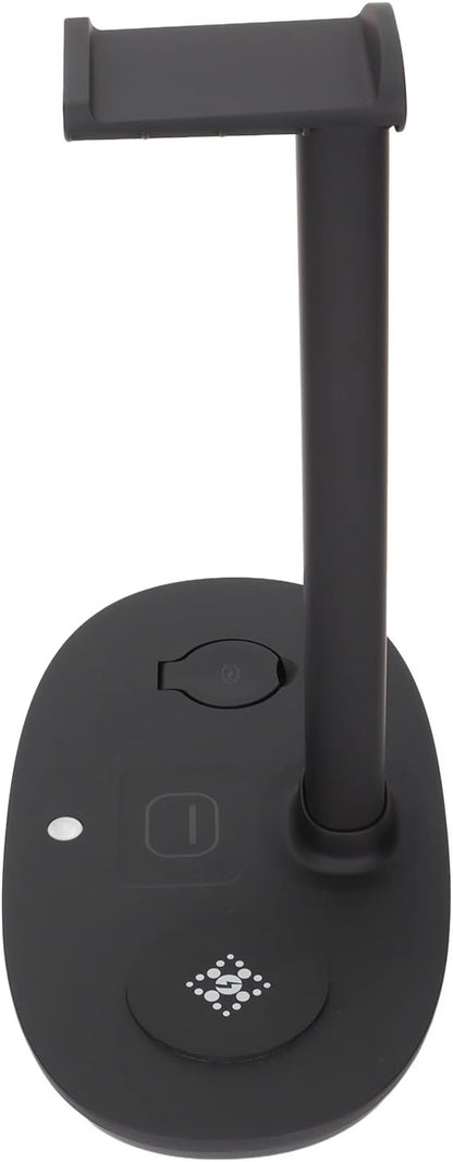 Wireless Charger Compatible,Detachable Design Headphone Stand,Stylish Appearance 4 in 1 Wireless Charger with Headphone Stand Headset Holder,for Mobile Phones Earphones Watches