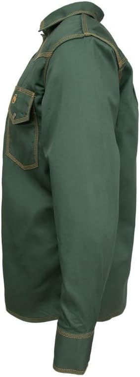 Outfitting - Welding Shirt Western Style | Light Weight Tripled-Stitched Welding Shirts, Relaxed Fit, Non FR