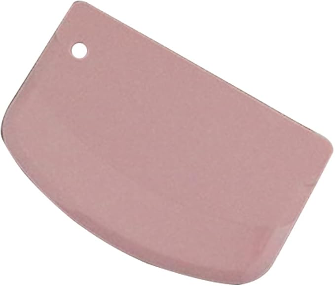 Safe Plastic Dough Cutter Bowl Scraper Plastic Pastry Scrapers Cake Heat- Resistance Dish Scrapers Kitchen Pizza Dough Scraper Plastic, Green
