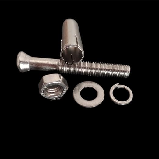 Stainless Steel Expansion Bolts M8x60mm External Hex Expansion Bolt (5 Pack)