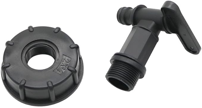 IBC Tank Adapter 1000L IBC Replacement Valve 34" Thread Tap Garden Irrigation Water Valve Water Tank Switch Control Fittings(Waterstop Tape)