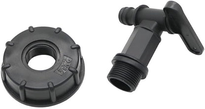 IBC Tank Adapter 1000L IBC Replacement Valve 34" Thread Tap Garden Irrigation Water Valve Water Tank Switch Control Fittings(Waterstop Tape)