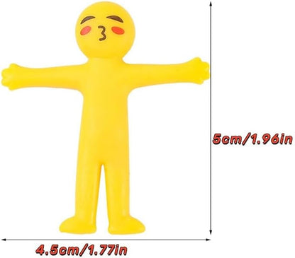 30Pcs Creative Stress Relief Toys Men,Octopus Stress Toy,Stretchy Toy,Stretchy Ape,Stress Relief Kids Putty for Kids,Puking Ball Toy Slime