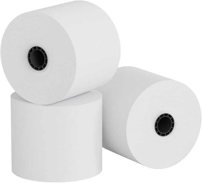 Upgrade Office Supply Adding Machine Calculator Rolls, 2-1/4 x 150 ft, 3 Pack USA