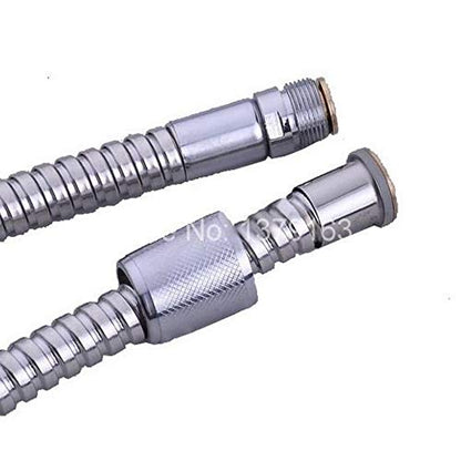Bathroom Accessory 59 (150CM) Polished Chrome Brass Hand Shower Hose 1/2 Connection Modern Aba003