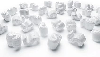Bubblefast! Brand 3.5 cu. ft. (22.5 Gallons) Anti-Static Packing Peanuts Popcorn (White)