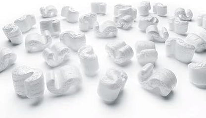 Bubblefast! Brand 3.5 cu. ft. (22.5 Gallons) Anti-Static Packing Peanuts Popcorn (White)