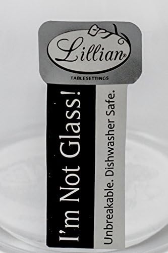 Lillian Tablesettings Carafe Juice Jar Beverage Decanter, Clear Acrylic Wine/Juice Decanter with Lid, 12 oz. (30102)