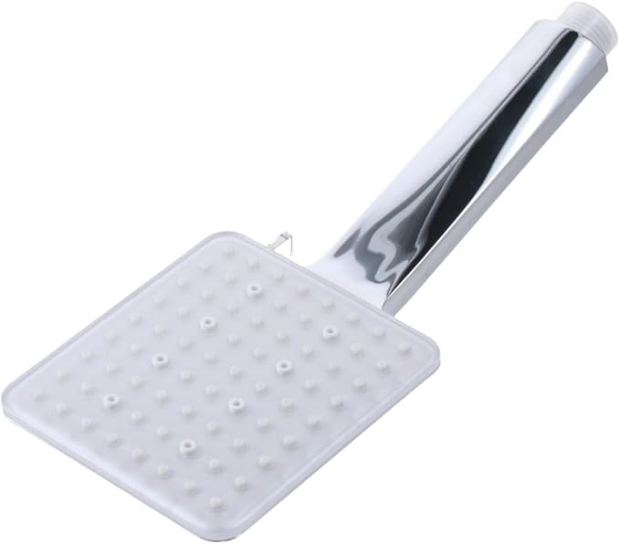 Square Shower Head Handheld Shower Head, 6-mode Adjustable Pressurized Shower Head Bathroom Accessories(black)