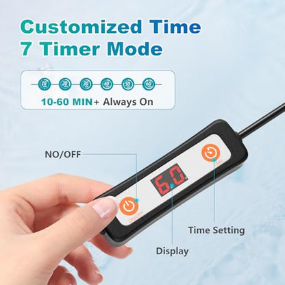 Cold Therapy Machine with Programmable Timer 9 QT Ice Therapy Machine for Knee After Surgery, Leak-Proof Quick Connect Pain Relief System Leak-Proof