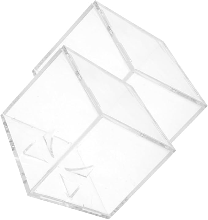 BESPORTBLE Fashionable Acrylic Baseball Display Case Compact Size Box for Sports Ball Showcase