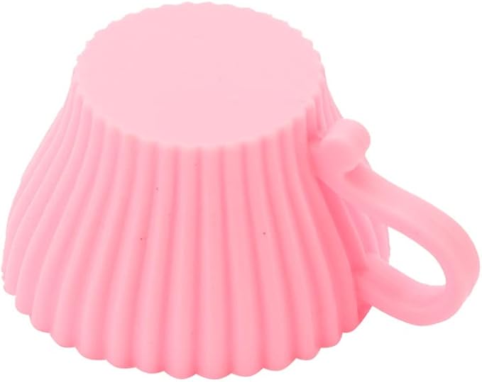 Silicone Muffin Cups - Silicone Baking Cups - Silicone Baking Cups Muffin - Silicone Muffin Liners - Silicone Cupcake Molds - Nonstick Silicone Cup Pan - Mini Muffin Silicone Molds 6  Packs
