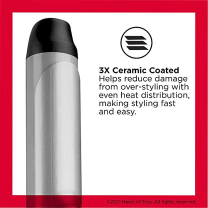 Revlon Perfect Heat Triple Ceramic Curling Iron | For Silky Smooth Loose Curls (1-1/2 in)