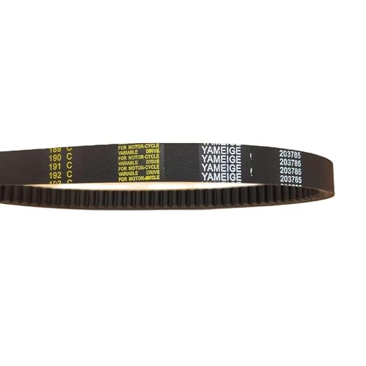 Drive Belt for 40 Series Torque Converter Compatible with Go Kart Models Requiring Part Numbers 203785A and 203785