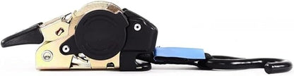 DAZHIDZ Auto Retractable Ratchet Tie Down Starp Belts Single Hook Universal Motorcycle Tools Convenient Fast Binding Prevent Falling(1 pc)