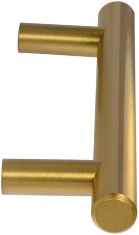 CKP Brand 3489-3-12 in. (89mm) Steel Bar Pull, Amber Gold