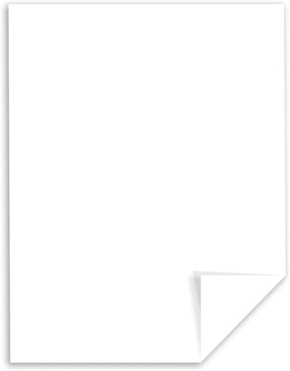 Neenah Paper 40311 Exact Index Card Stock, 90lb, 94 Bright, 8 1/2 x 11, White, 250 Sheets