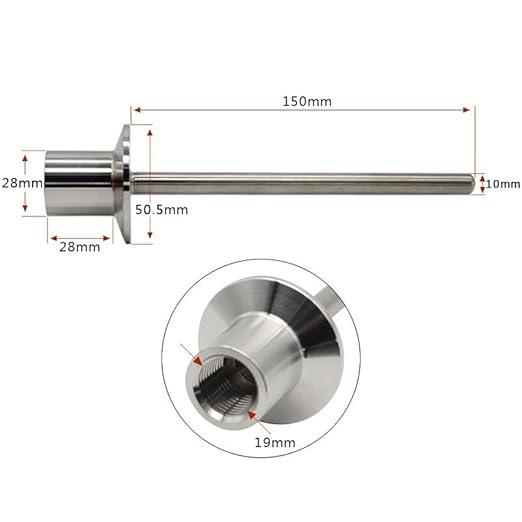 1.5 Thermowell 1  2FNPT StainlessSteel Self