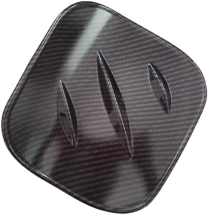 For Compatible with Toyota C-HRCHR 2017 2018 2019, Carbon Fiber Car Fuel Gas Tank Cap Cover Trim, Exterior Accessories