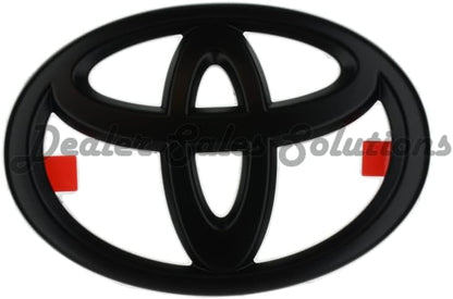 2015 & UP TOYOTA 4RUNNER BLACK OVERLAY FRONT GRILLE EMBLEM COVER 00016-89016-02