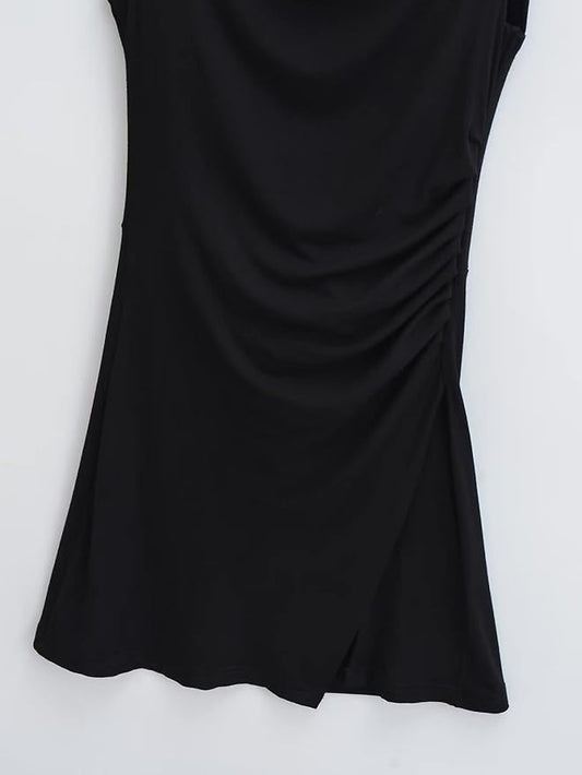 OFFSUM Womens Sleeveless Dress - Summer Women Fashion Backless Sexy Dress Party Robe Short Slim Fashion Elegant Sling