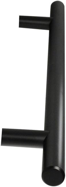 CKP Brand 3489-7-916 in. (192mm) Steel Bar Pull, Black Powder Coated