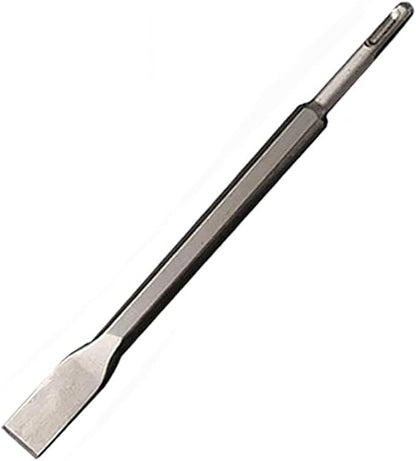 Hammer Drill Chisel, Heavy-Duty Impact Scaling Chisel Bit for Tile Masonry Concrete Brick Stone Work (SDS Plus Shank, Flat Chisel, 14mmx400mm)