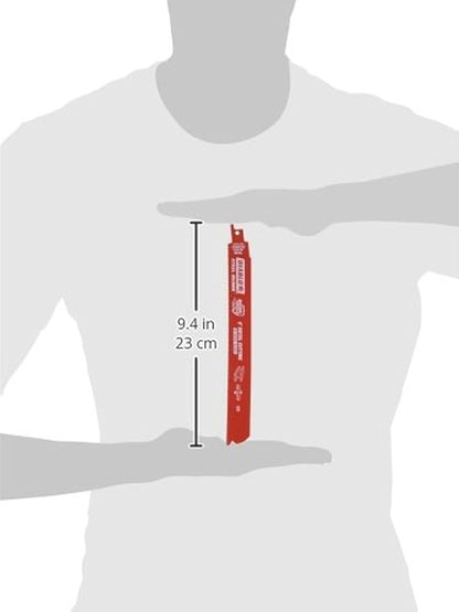 Diablo Freud DS0914BF5 Diablo Reciprocating Blade 9-Inch x 14-Inch Steel Demon, 5-Pack, Multi