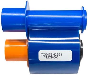 Fargo 45710 Color Ribbon (YMCKO-K), 500 Images, DTC5500LMX