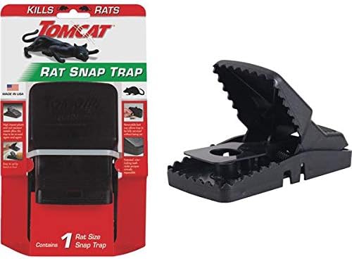 Tomcat Rat Snap Trap - Mechanical Rat Trap (2 Pack)